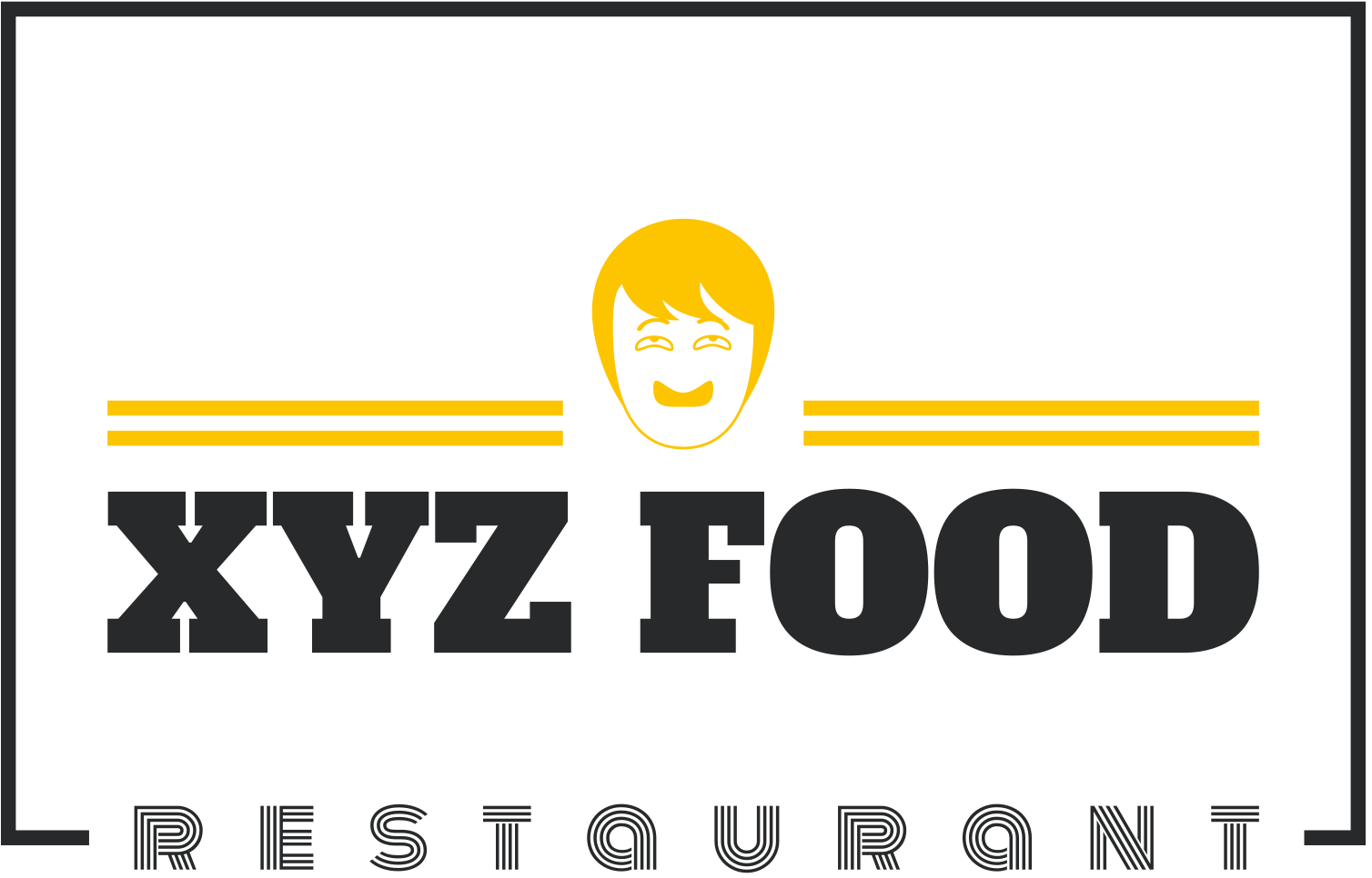 XYZ food's logo